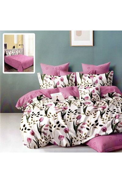Ralex Economic package double bed linen Finet 6 pieces + 2 quilted pillows 50 x 70 cm + quilt 200 x 215 cm
