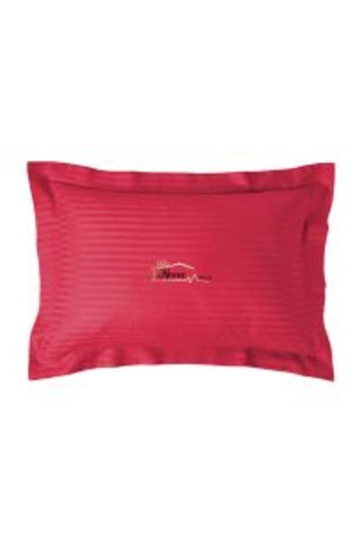 HomePuls Fitted Bed Sheet Damask Polycotton Stripe 1 cm, 150 x 250 cm, Turquoise