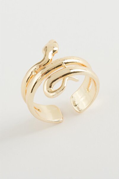 FREEDOM STOREE خاتم معدني على شكل ثعبان