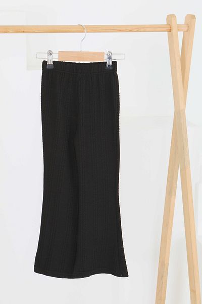TOFİSA Girl's Black Spanish Leggings Bottom - 27459