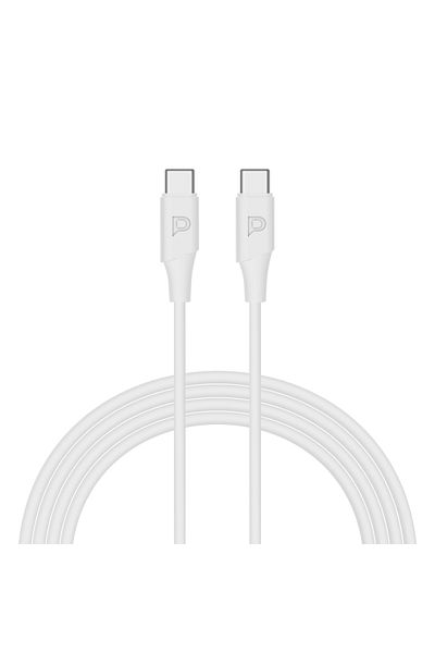 Powerology 60W USB-C to USB-C V2.0 TPE Jacket Over-Molded Cable 1.2 Meter