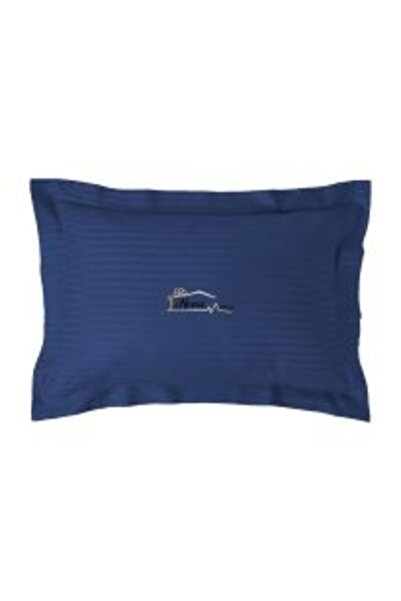 HomePuls Single Bed Sheet Damask Polycotton Stripe 1 cm, 160 x 230 cm, Light Gray