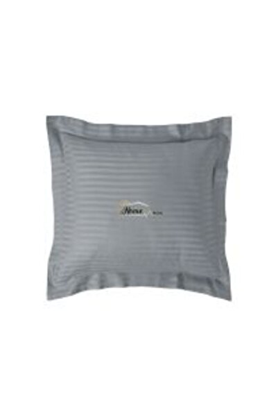 HomePuls Bedsheet with Elastic Damasc Polycotton Stripe 1 cm, 150 x 250 cm for Mattress 100 x 200 cm, Light G