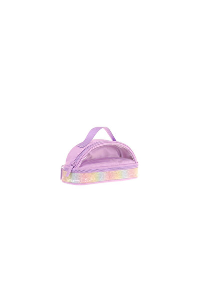 KAUKKO Magic Dr. Crescent Kalem Çantası Leat. Lila K2728