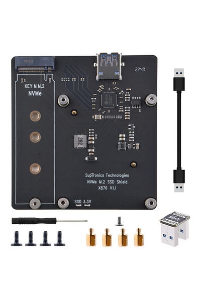OEM Placă Expansiune NAS Raspberry Pi X876 pentru SSD NVMe M.2 SATA