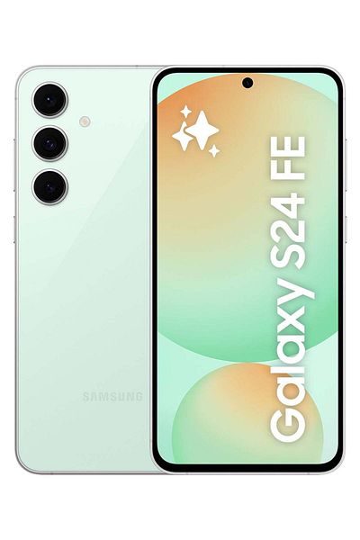 Samsung جالكسي S24 FE ثنائي الشريحة لون أخضر نعناعي، 8 جيجابايت رام، 256 جيجابايت، 5G - إصدار الشرق الأوسط