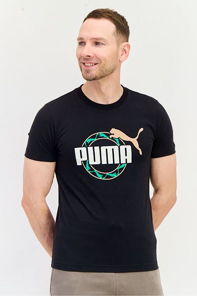 Puma Men Sportswear Fit Short Sleeves Outdoor T-Shirt, Black