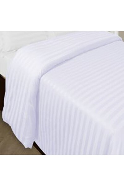 HomePuls Husă pilotă pat dublu, model damasc, bumbac și policombotat, dungi 1...