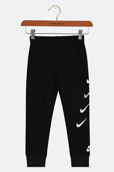 Nike Kids Girl Sports Fit Brand Logo Jogger Pants, Black