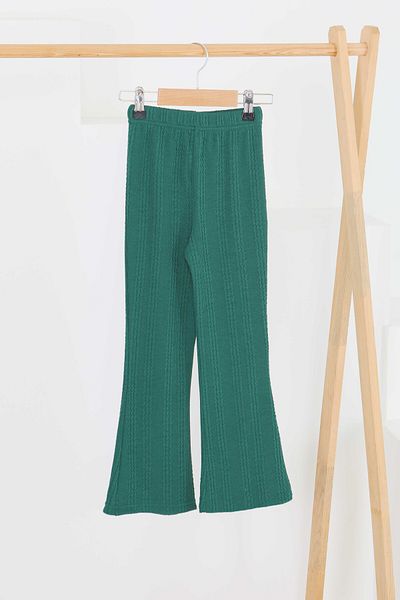 TOFİSA Girl's Emerald Spanish Leggings Bottom - 27459
