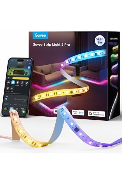 Generic Brand Bandă LED H61F5 Bluetooth WIFI Reglare luminozitate 450 lm 5 metri