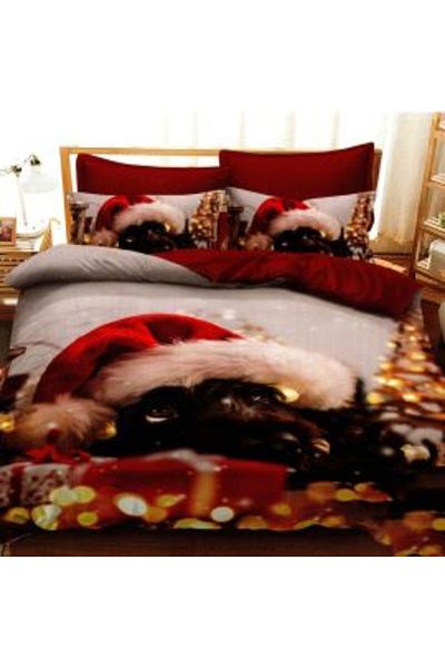 Ralex Christmas Bed Linen Set Finet 3D, 6 pieces, sheet 220 x 230 cm, duvet 200 x 230 cm, 2 pillowcases 70
