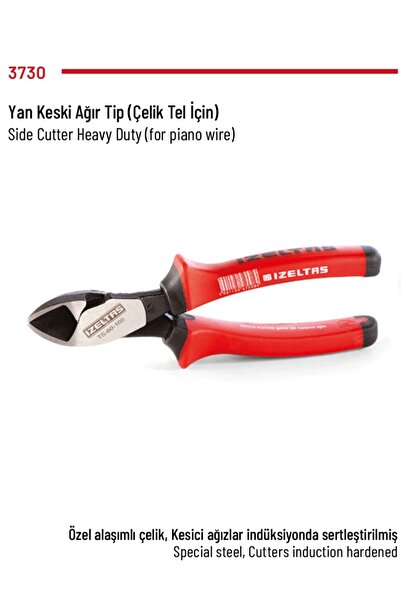 İzeltaş Yan Keski Ağır Tip 200mm