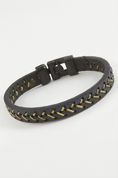 fantastik store Quality Faux Leather Bracelet with String