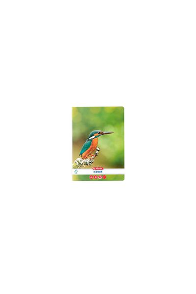 Herlitz Caiet A5, Culori asortate, Hârtie, 48 de coli, Format simplu, 70g/m², Colțuri rotunjite, Animale