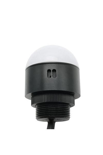 OEM Bec de avertizare cu semnal sonor, cu LED, 12V, Argintiu