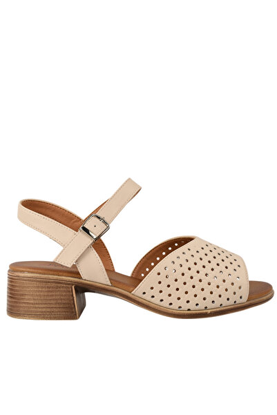 PASS Collection Sandale elegante, femei, COLECȚIA PASS, W160028A crem, piele,...