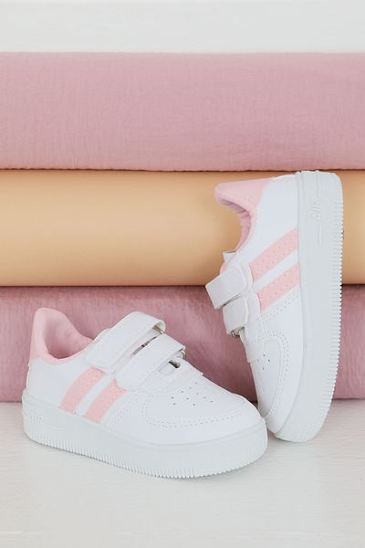 TOFİSA Women's White Pink Air Kids Sports Shoes - 27479