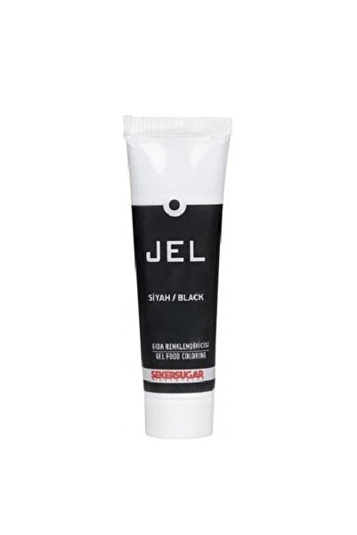 ŞEKER & SUGAR Siyah Jel Gıda Boyası 100 gr.