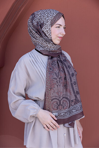 49eyşanipek Sliding Ethnic Patterned Cotton Shawl
