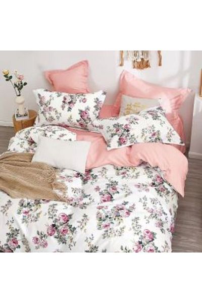 Ralex Single Bed Linen Percalle Printed Cotton 100%, 3 Pieces