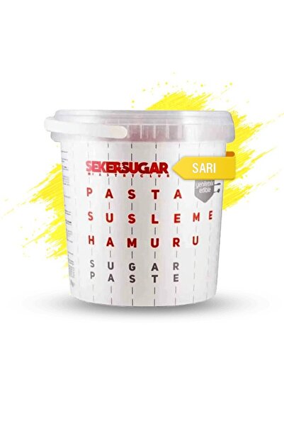 ŞEKER & SUGAR ŞEKER & SUGAR ŞEKER HAMURU 1 KG SARI