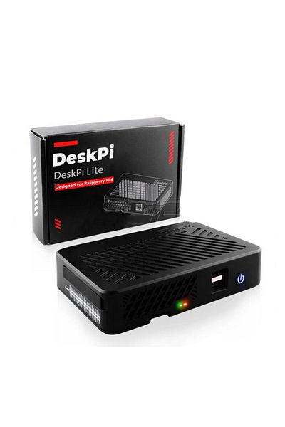 OEM DeskPi Lite case for Raspberry Pi 4 Model B with GPIO expansion board and PWM fan