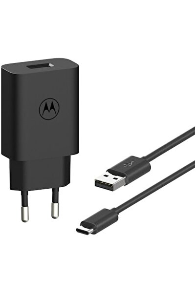 Motorola Încărcător de rețea TurboPower 20W USB-A cu cablu USB-C de 1 m, negru