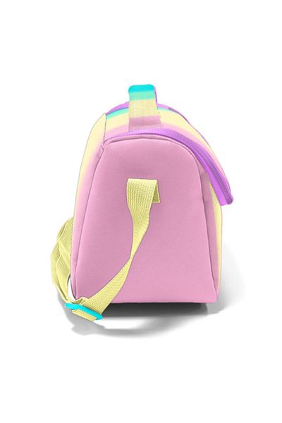 Coral High Colorful Striped Patterned Thermo Lunch Box 11770