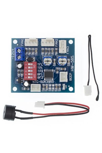 OEM Placa de control a vitezei ventilatorului CPU, control de temperatură, DC 12V 5A PWM