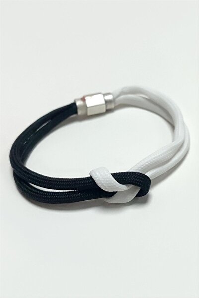 CT STONES Fan Braided Magnet Rope Bracelet