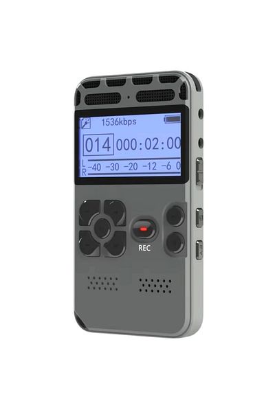 iUni Ψηφιακή συσκευή εγγραφής φωνής V35, 8GB, ενεργοποίηση φωνής, MP3 Player