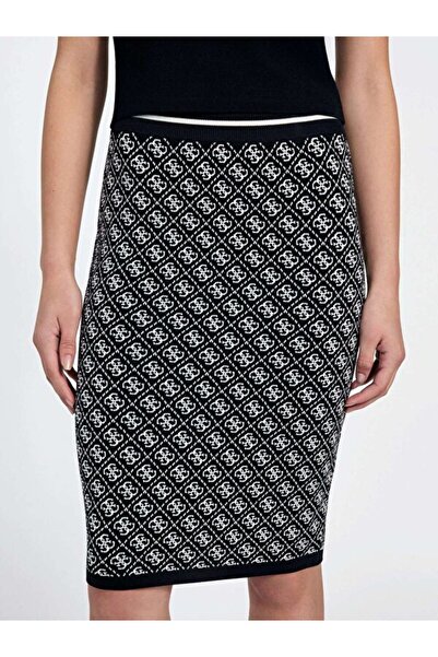 Guess Lise Kadın Tailored Fit Triko Etek