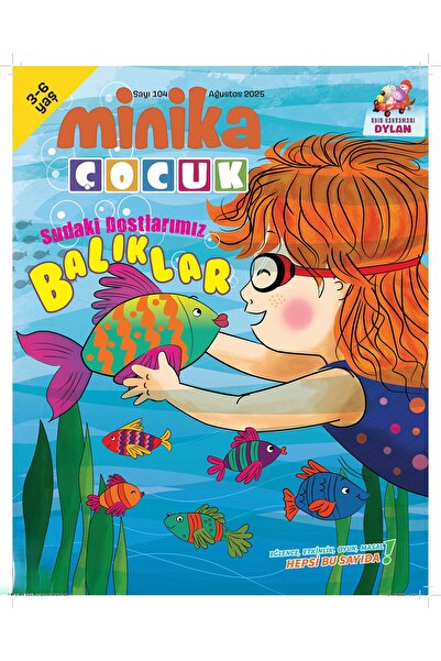 Turkuvaz Dergi MİNİKA ÇOCUK AĞUSTOS 2025
