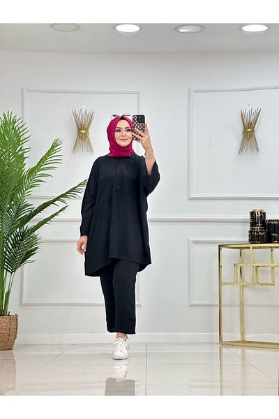 NİSUM MODA Set cămașă și pantaloni Ayrobin