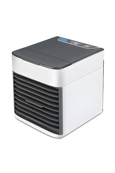 OEM Mini aparat de aer condiționat portabil și purificator de aer 3 în 1, cu filtre, alb/negru
