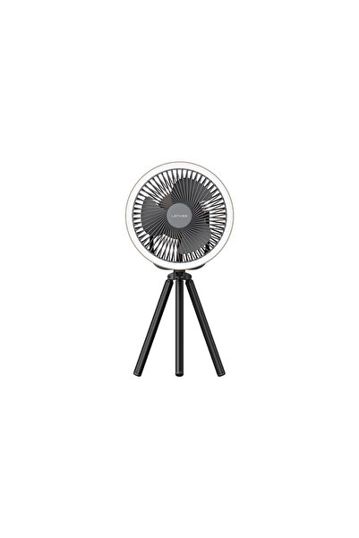 Lenyes LHF11 Led Işıklı 4 Kademeli Çok Fonksiyonlu Soğutucu Fan Beyaz