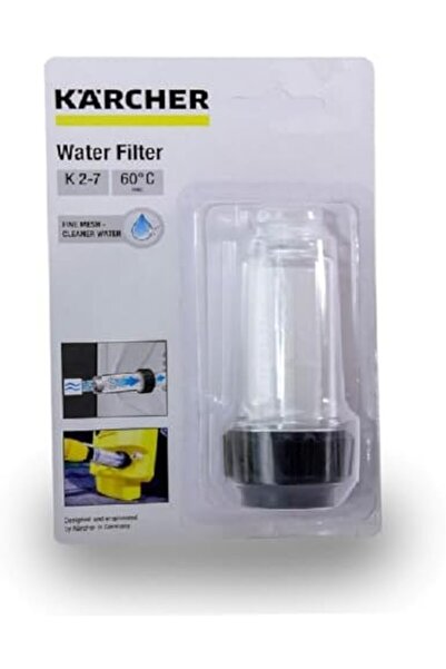 Karcher Kärcher Basic Line Water Filter for Pressure Washer, Black/Clear