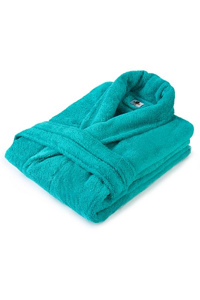 H Hotel Supplier Unisex bathrobe, 100% cotton, premium quality, Pink – size S/M