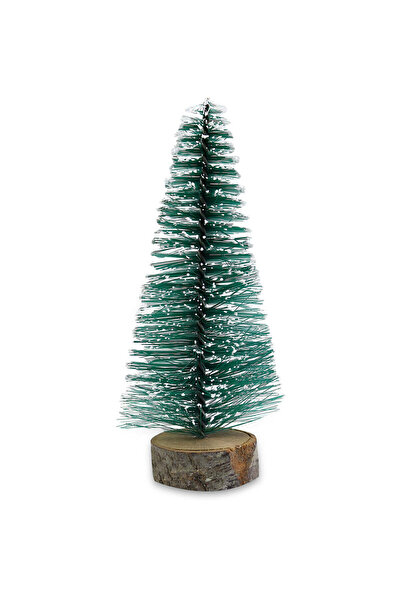 İkon store Ahşap Zeminli Mini Çam Ağacı ( 5 Adet )