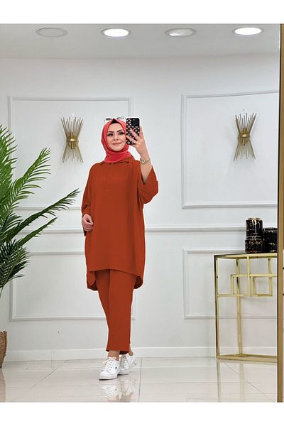 NİSUM MODA Shirted Ayrobin Trousers Suit