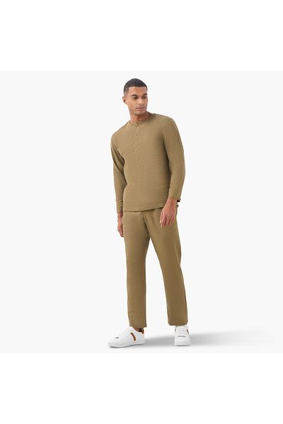 Iconic Regular Fit Linen Blend Shirt