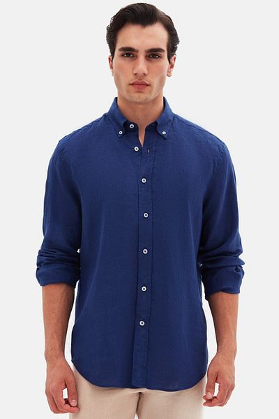 D'S Damat Риза Ds Damat Comfort Indigo, 100% лен