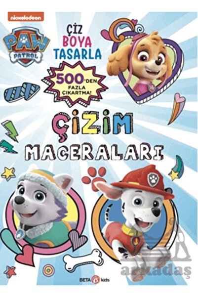 Beta Kids Yayınları باو باترول - مغامرات الرسم