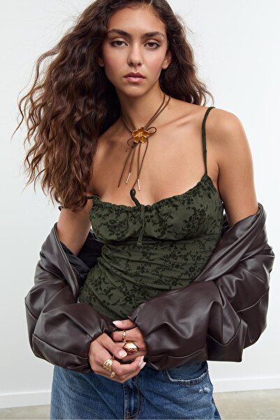 Stradivarius Desenli askılı top