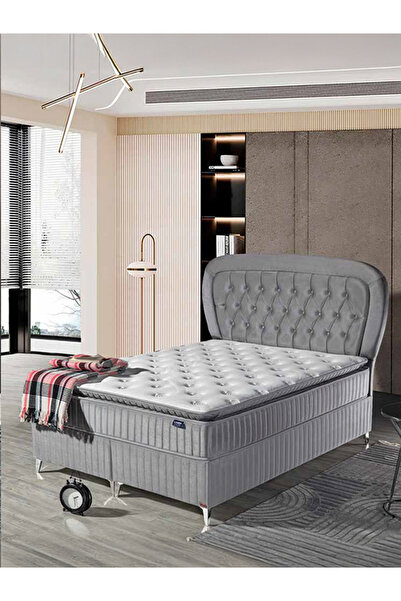 EVİM MOBİLYA CONCEPT Diva Yatak Baza Başlık Set