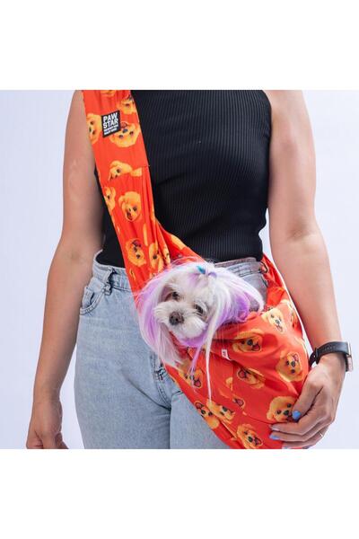 Pawstar Poodle Crossbody Çanta Kedi Köpek Taşıma Çantası