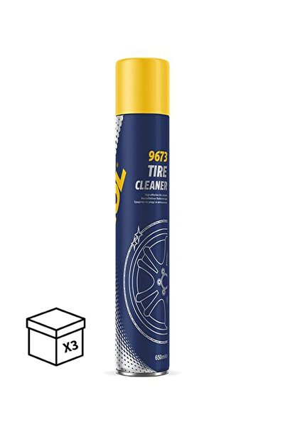 MANNOL MN9673-0.650ML TIRE CLEANER 650 ML 3 ADET