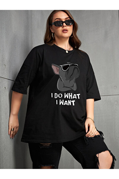 Lider Leather TRICOU DE DAMĂ CU IMPRIMEU CÂINE