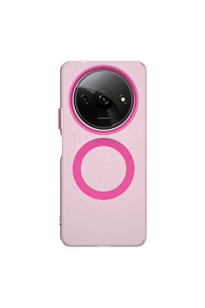 SKYDDAR INNOVATION Case for Xiaomi Redmi A3 / Redmi A3x, CandyCase, Magsafe, sticker set, Pink